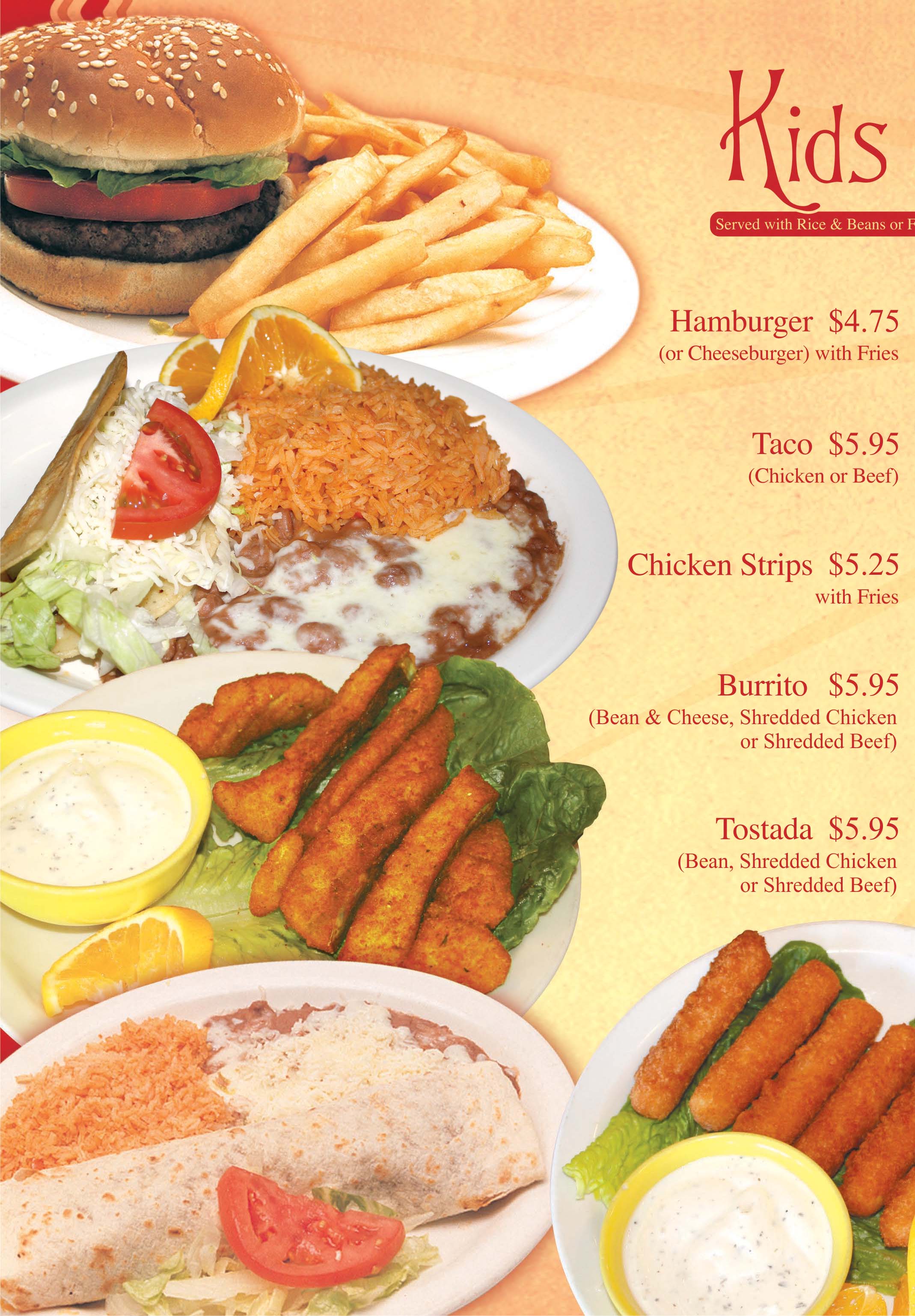 Menu - Los Portales
